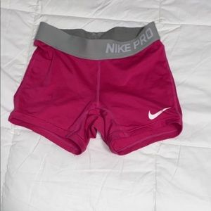 Nike spandex shorts